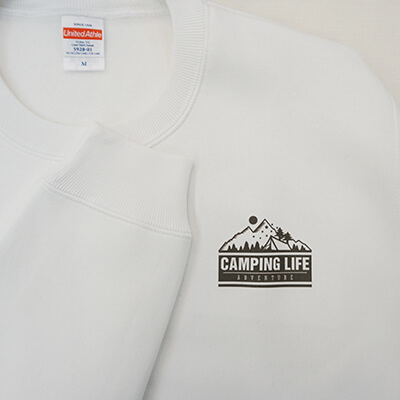 印刷範例-透明膜-純棉大學T-10.0oz-白